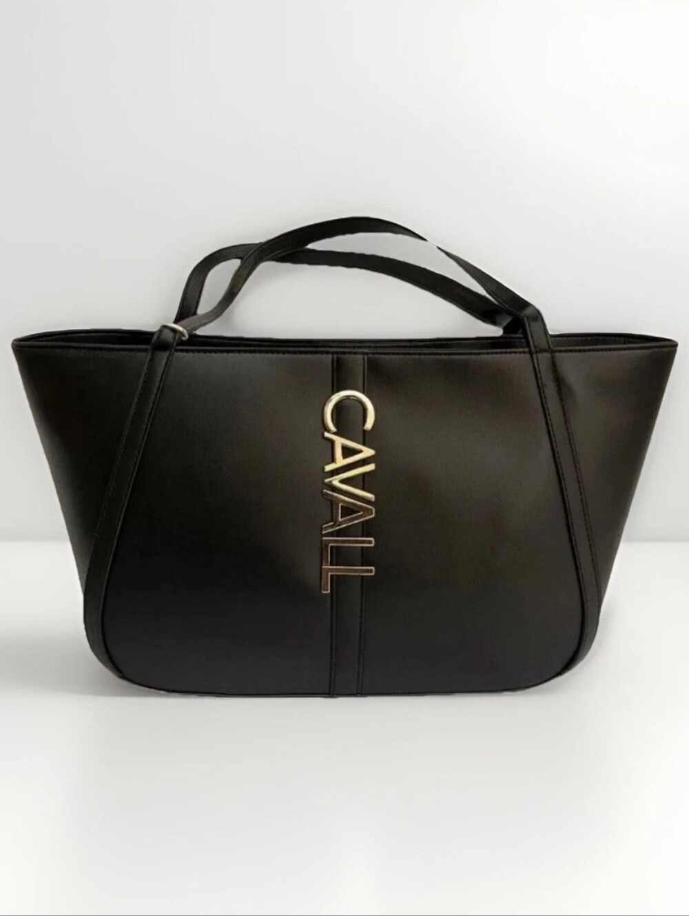 NWT Cavalli Class "Sandra Shopper" Tote Bag